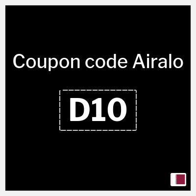 Coupon for Airalo (D10) 10% OFF