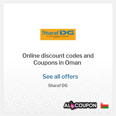 Coupon discount code for Sharaf DG