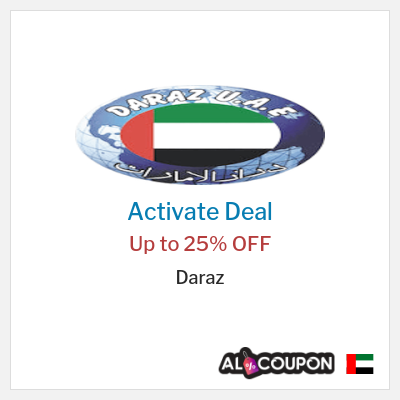 Special Deal for Daraz Up to 25% OFF