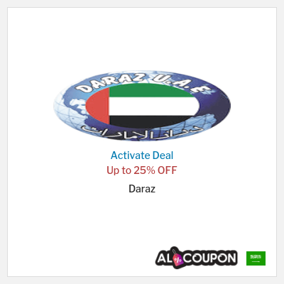 Special Deal for Daraz Up to 25% OFF