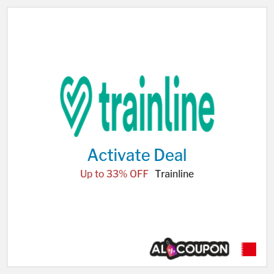 Special Deal for Trainline Up to 33% OFF