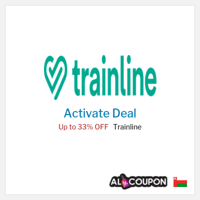 Special Deal for Trainline Up to 33% OFF