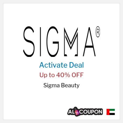 Special Deal for Sigma Beauty Up to 40% OFF