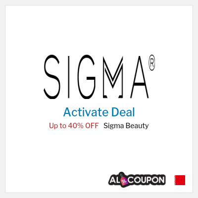 Special Deal for Sigma Beauty Up to 40% OFF
