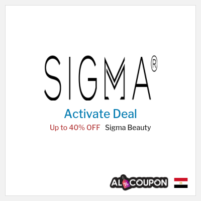 Special Deal for Sigma Beauty Up to 40% OFF