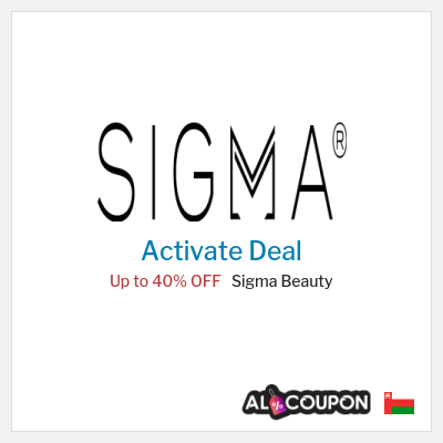 Special Deal for Sigma Beauty Up to 40% OFF