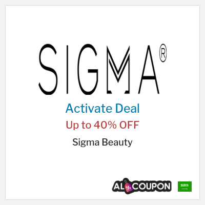 Special Deal for Sigma Beauty Up to 40% OFF
