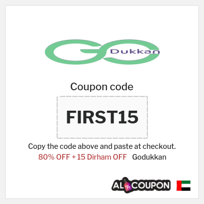 Coupon discount code for Godukkan 15 Dirham OFF