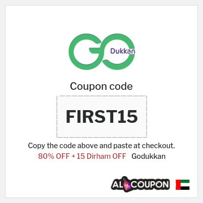 Coupon discount code for Godukkan 15 Dirham OFF