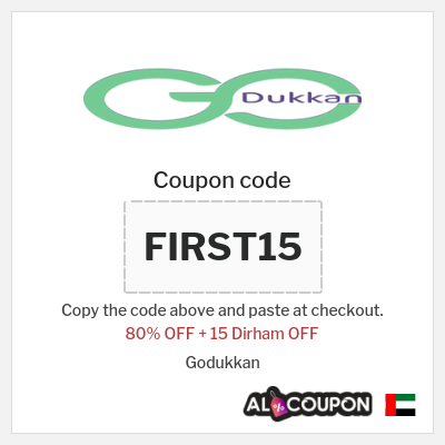 Coupon discount code for Godukkan 15 Dirham OFF