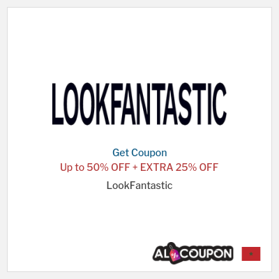 Coupon discount code for LookFantastic 25% OFF