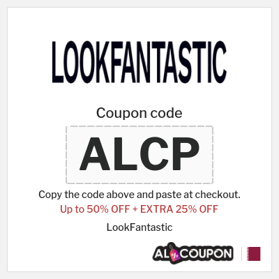 Coupon discount code for LookFantastic 25% OFF