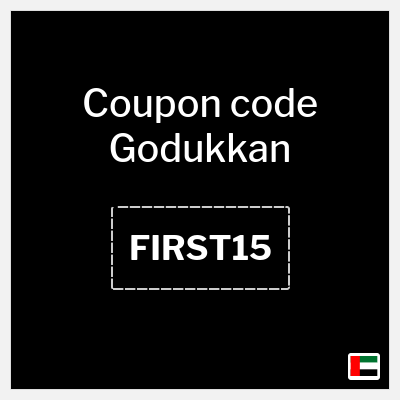 Coupon for Godukkan (FIRST15) 80% OFF + 15 Dirham OFF