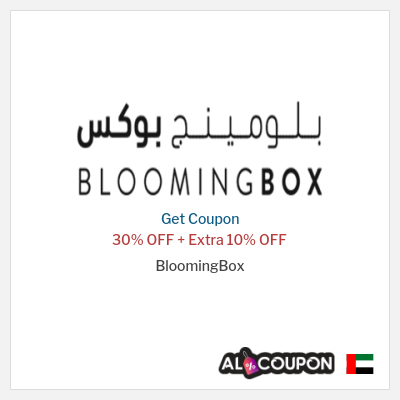 Coupon discount code for BloomingBox 10% OFF