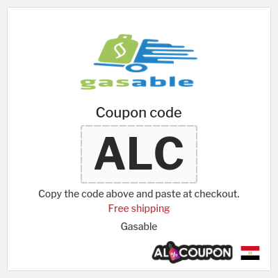 Coupon discount code for Gasable Free shipping