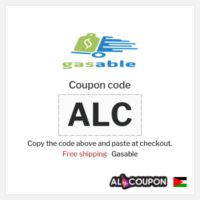 Coupon discount code for Gasable Free shipping