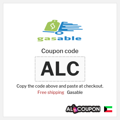 Coupon discount code for Gasable Free shipping