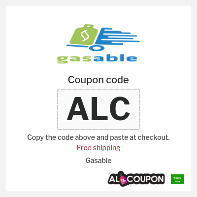 Coupon for Gasable (ALC) Free shipping