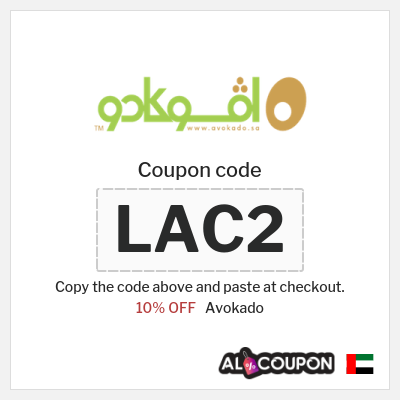 Coupon discount code for Avokado 10% OFF