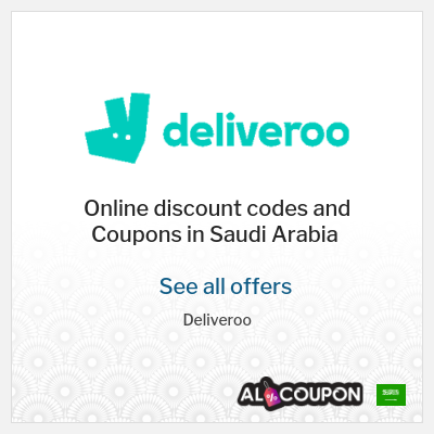 Coupon discount code for Deliveroo