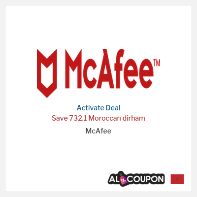 Special Deal for McAfee Save 732.1 Moroccan dirham