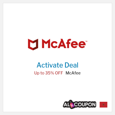 Special Deal for McAfee Up to 35% OFF
