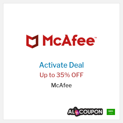 Special Deal for McAfee Up to 35% OFF