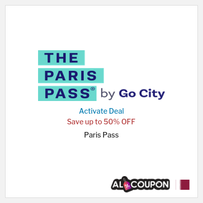 Coupon discount code for Paris Pass Up to 50% OFF