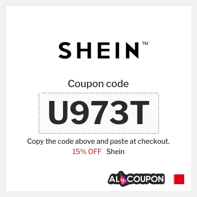 Coupon discount code for Shein 15% Coupons + Free Shipping
