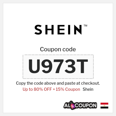 Coupon discount code for Shein 15% Coupons + Free Shipping