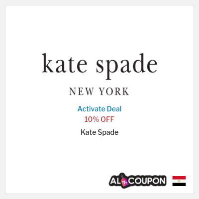 Special Deal for Kate Spade (Sign up to mailing list) 10% OFF