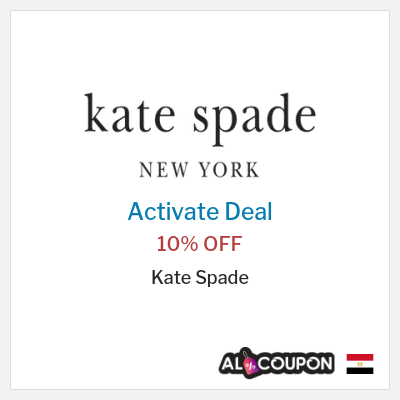 Special Deal for Kate Spade (Sign up to mailing list) 10% OFF