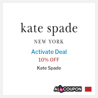 Special Deal for Kate Spade (Sign up to mailing list) 10% OFF