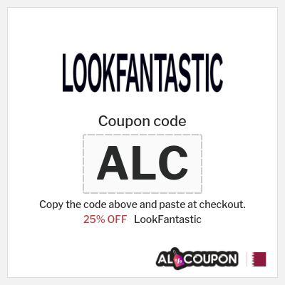 Coupon for LookFantastic (ALC) 25% OFF