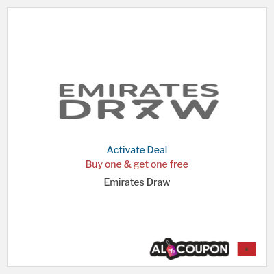 Special Deal for Emirates Draw Buy one & get one free