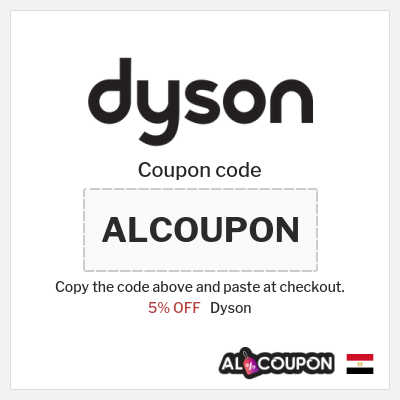 Coupon discount code for Dyson 5% Exclusive Coupons