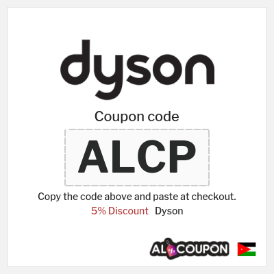 Coupon discount code for Dyson 5% Exclusive Coupons