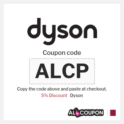 Coupon discount code for Dyson 5% Exclusive Coupons