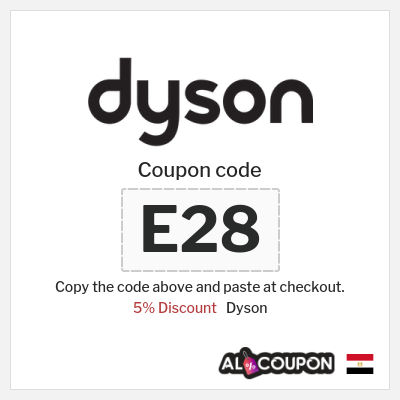 Coupon discount code for Dyson 5% Exclusive Coupons