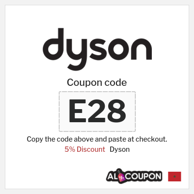 Coupon discount code for Dyson 5% Exclusive Coupons