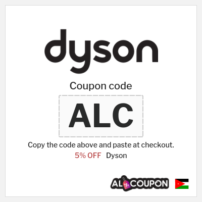 Coupon discount code for Dyson 5% Exclusive Coupons