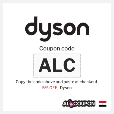 Coupon discount code for Dyson 5% Exclusive Coupons