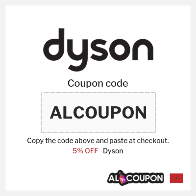 Coupon discount code for Dyson 5% Coupons