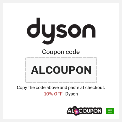 Coupon for Dyson (ALCOUPON) 10% OFF
