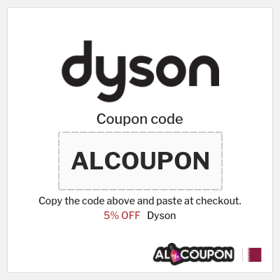 Coupon for Dyson (ALCOUPON) 5% OFF