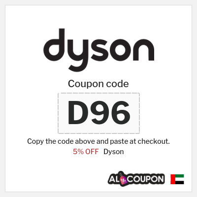 Coupon for Dyson (D96) 5% OFF