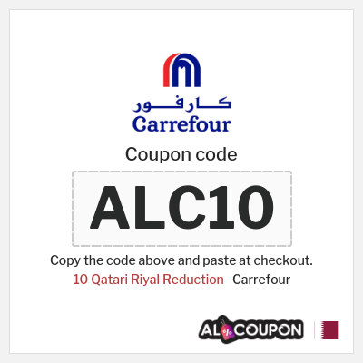 Coupon discount code for Carrefour