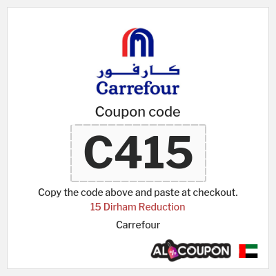 Coupon discount code for Carrefour