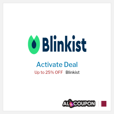 Coupon discount code for Blinkist Up to 25% OFF
