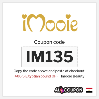 Coupon discount code for Imooie Beauty 406.5 Egyptian pound OFF